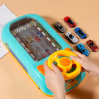 Kids Steering Wheel Driving Simulator 200+ Levels USB Rechargeable
