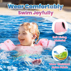 Kids Swim Vest Foam Core & Built-In Arm Floats
