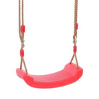 Kids Swing Seat Adjustable Rope Height Durable Plastic