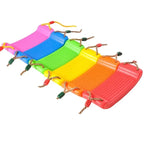 Kids Swing Seat Adjustable Rope Height Durable Plastic