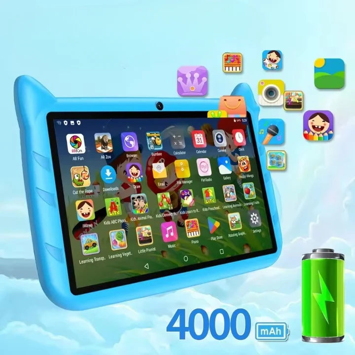 Kids Tablet 7-Inch 4GB RAM Expandable To 1TB