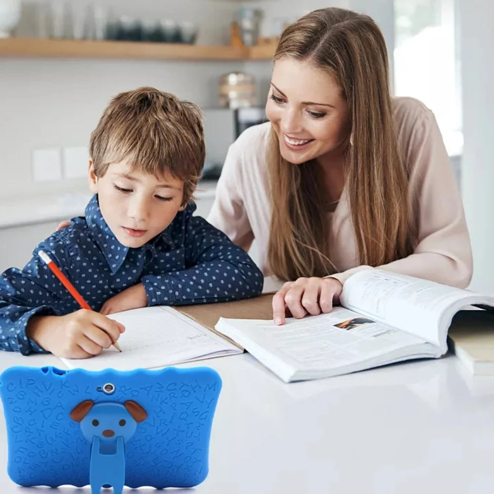 Kids Tablet 7-Inch IPS Display Reinforced Case & Parental Controls