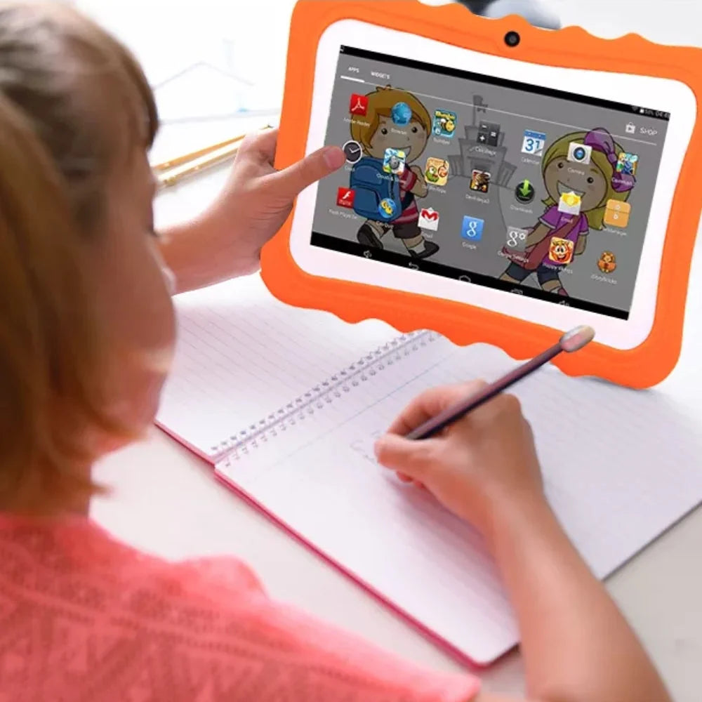 Kids Tablet 7-Inch IPS Display Reinforced Case & Parental Controls