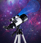 Kids Telescope 70mm Aperture Adjustable Tripod & Smartphone Adapter