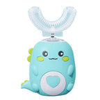 Kids Toothbrush U-Shape Silicone Sonic & Blue Light