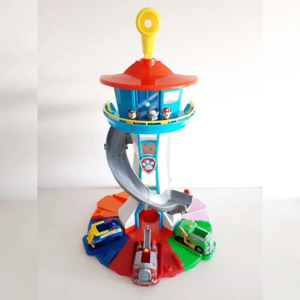 Kids Tower Playset Spiral Slide & Figures
