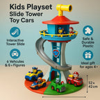 Kids Tower Playset Spiral Slide & Figures