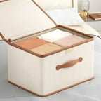 Kids Toy Storage Box Foldable With Lid & Handles