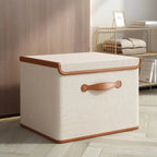Kids Toy Storage Box Foldable With Lid & Handles
