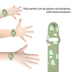 Kids Tracker Bracelet Adjustable Silicone Secure Holder
