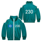Kids Tracksuit Costume Set 3-Piece Jacket Pants Tee