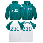 Kids Tracksuit Costume Set 3-Piece Jacket Pants Tee
