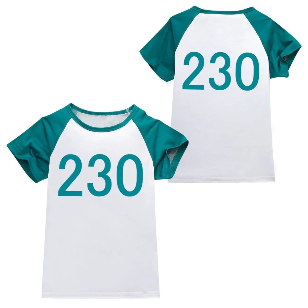 Kids Tracksuit Costume Set 3-Piece Jacket Pants Tee