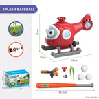 Kids Water Baseball Set Telescopic Bat & 360 Sprinkler