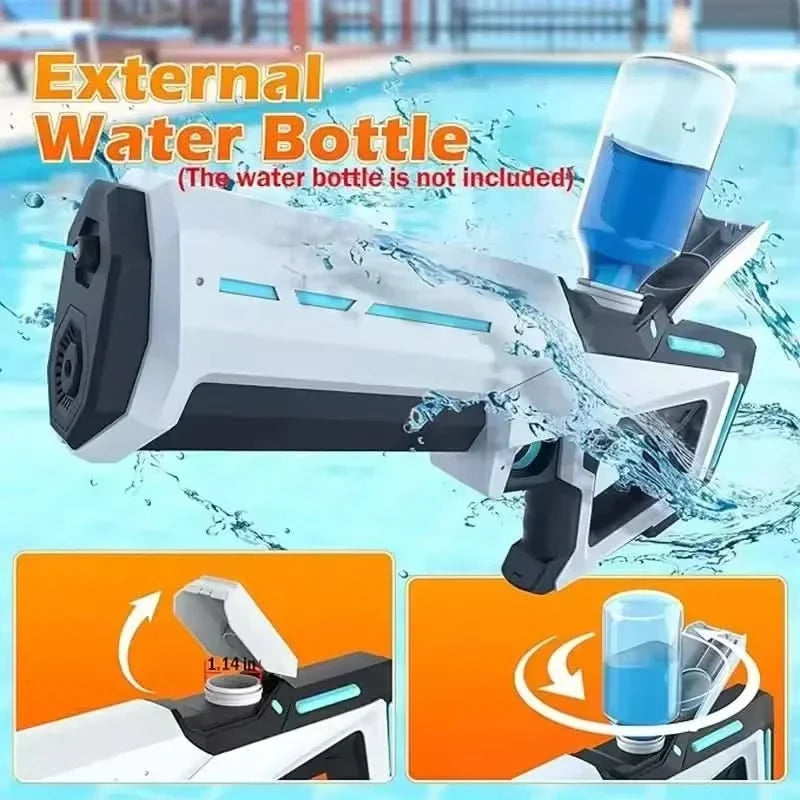 Kids Water Blaster Rechargeable Electric Lightweight & Ergonomic