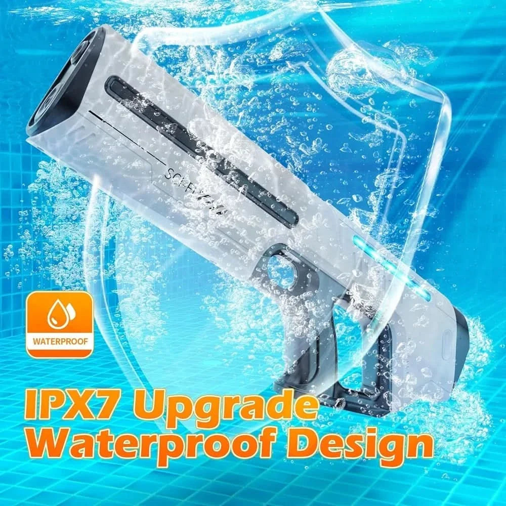 Kids Water Blaster Rechargeable Electric Lightweight & Ergonomic