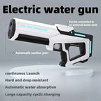 Kids Water Gun Motorized Auto-Suction Rechargeable