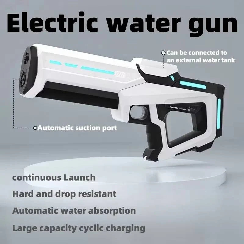 Kids Water Gun Motorized Auto-Suction Rechargeable