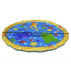 Kids Water Play Mat 60 Inch Hose-Ready Flat Splash