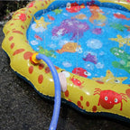 Kids Water Play Mat 60 Inch Hose-Ready Flat Splash