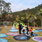 Kids Water Play Mat Integrated Spray Non-Toxic 60 Inch