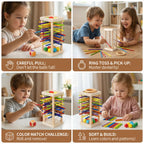 Kids Wooden Stick Game Solid Wood Nontoxic Paint