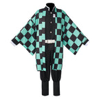 Kimono Costume Anime-Inspired Matching Wig & LED Mask
