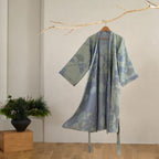Kimono Robe Organic Cotton Gauze Belted