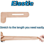 Kinesiology Tape Pre-Cut T-Shaped Knee & Ankle Support