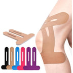 Kinesiology Tape Pre-Cut T-Shaped Knee & Ankle Support