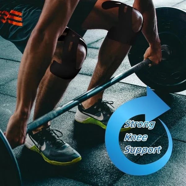 Kinesiology Tape Pre-Cut T-Shaped Knee & Ankle Support