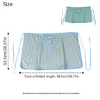 Kitchen Apron Adjustable Fit Lightweight Striped Design