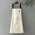 Kitchen Apron Waterproof PVC Rainbow & Cactus Print