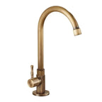 Kitchen & Bathroom Faucet Swan Neck Antique Brass