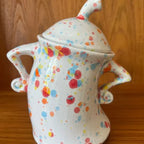 Kitchen Canister Hands-On-Hips Design No-Lid Scoop Access