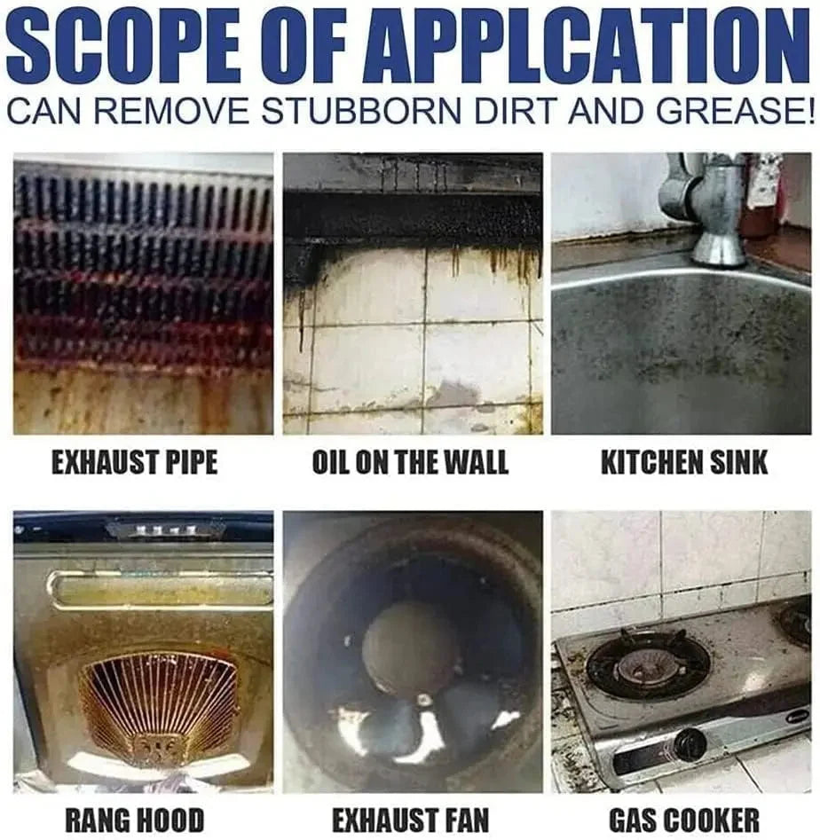 Kitchen Degreaser Foam Non-Toxic No-Rinse