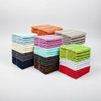Kitchen Dish Towels 100% Cotton Absorbent Reinforced Edges