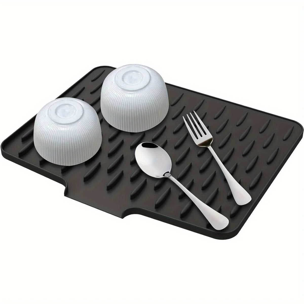 Kitchen Drain Drying Mat Integrated Drainage Non-Slip & Quick-Drying