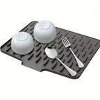 Kitchen Drain Drying Mat Integrated Drainage Non-Slip & Quick-Drying