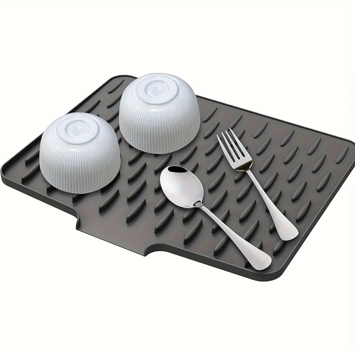 Kitchen Drain Drying Mat Integrated Drainage Non-Slip & Quick-Drying
