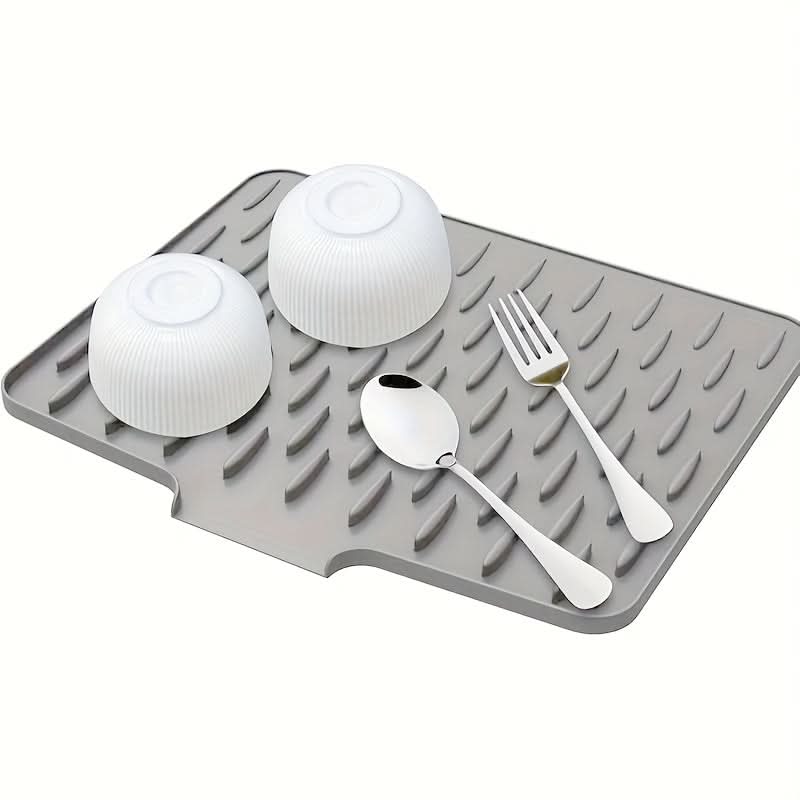 Kitchen Drain Drying Mat Integrated Drainage Non-Slip & Quick-Drying