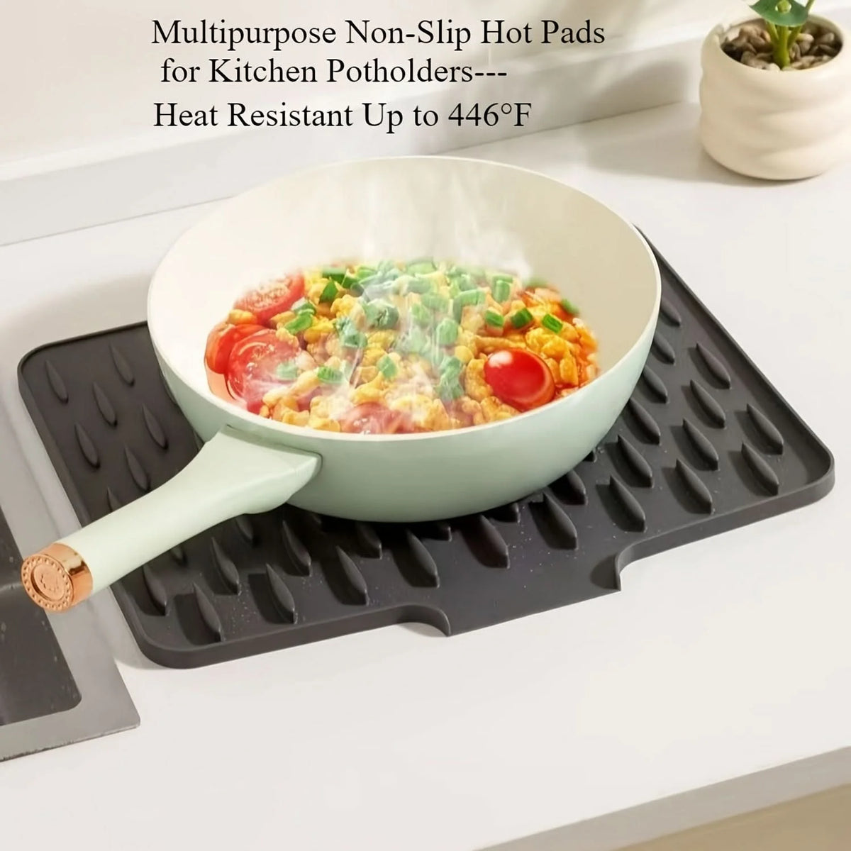 Kitchen Drain Drying Mat Integrated Drainage Non-Slip & Quick-Drying
