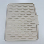 Kitchen Drying Mat Heat-Resistant Silicone Quick-Drying