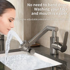 Kitchen Faucet 360° Rotating Adjustable Arm Dual Spray Modes