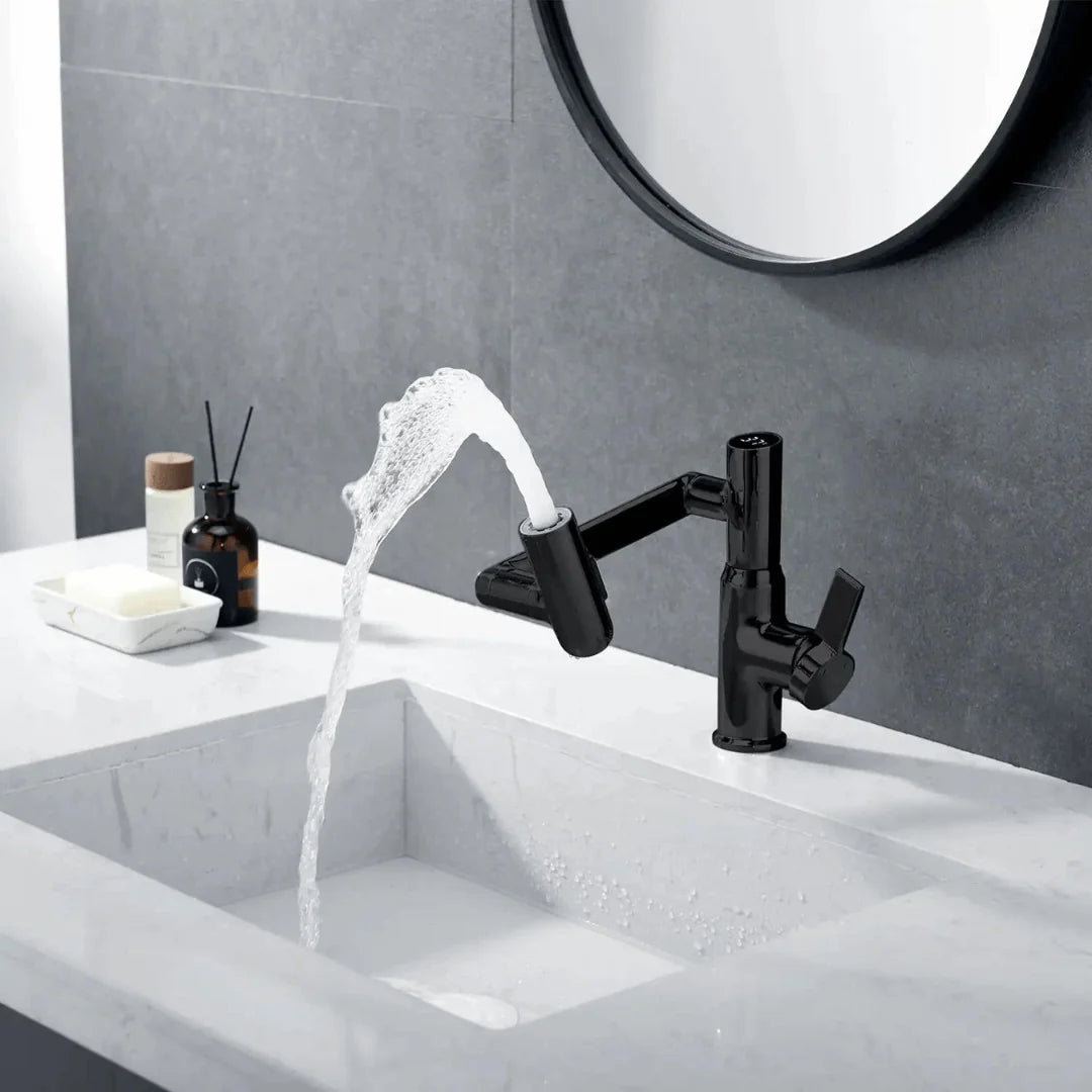 Kitchen Faucet Digital Temperature Display 360 Degree Rotatable