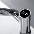Kitchen Faucet Digital Temperature Display 360 Degree Rotatable