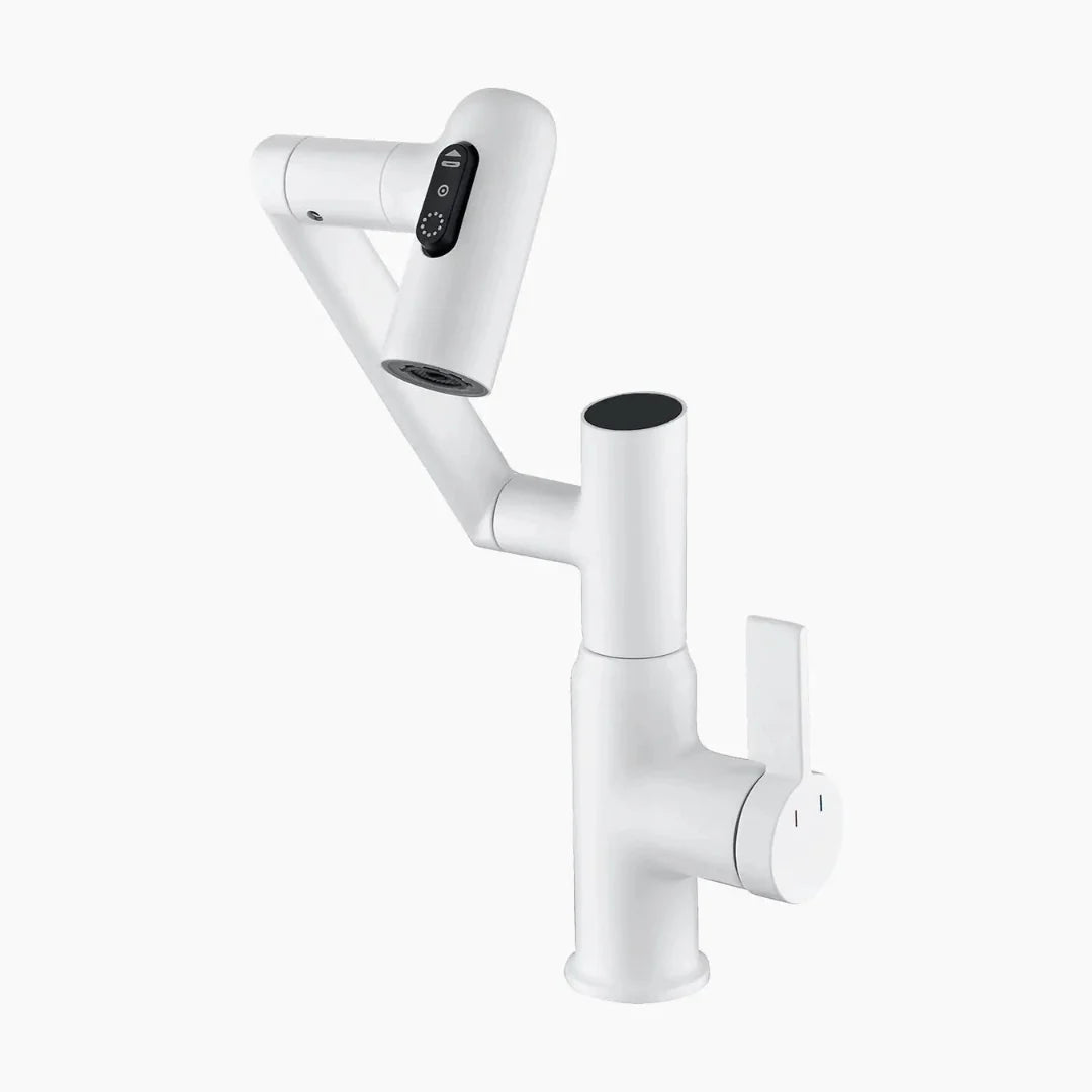 Kitchen Faucet Digital Temperature Display 360 Degree Rotatable