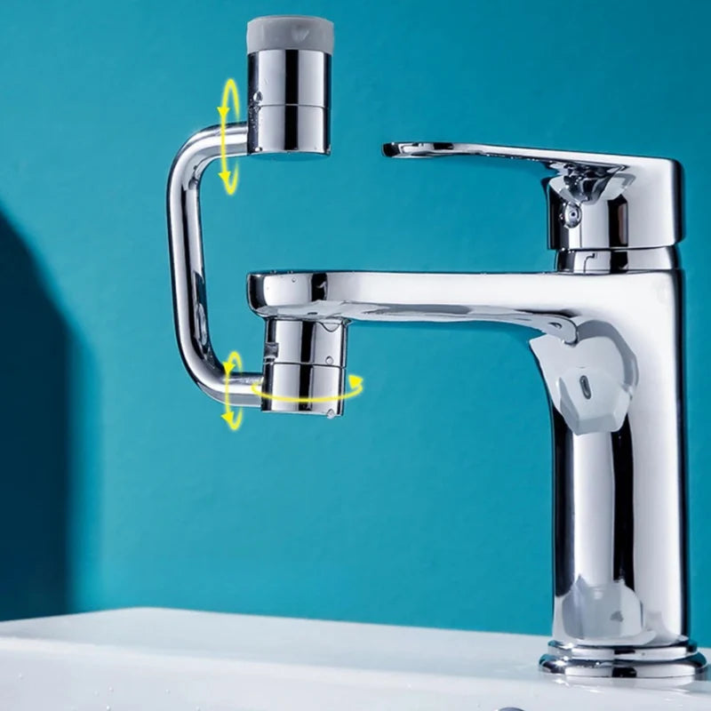 Kitchen Faucet Extender 1080 Degree Rotation Dual Spray Modes