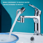 Kitchen Faucet Extender 1080 Degree Rotation Dual Spray Modes