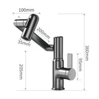 Kitchen Faucet LED Temperature Display 360° Swivel